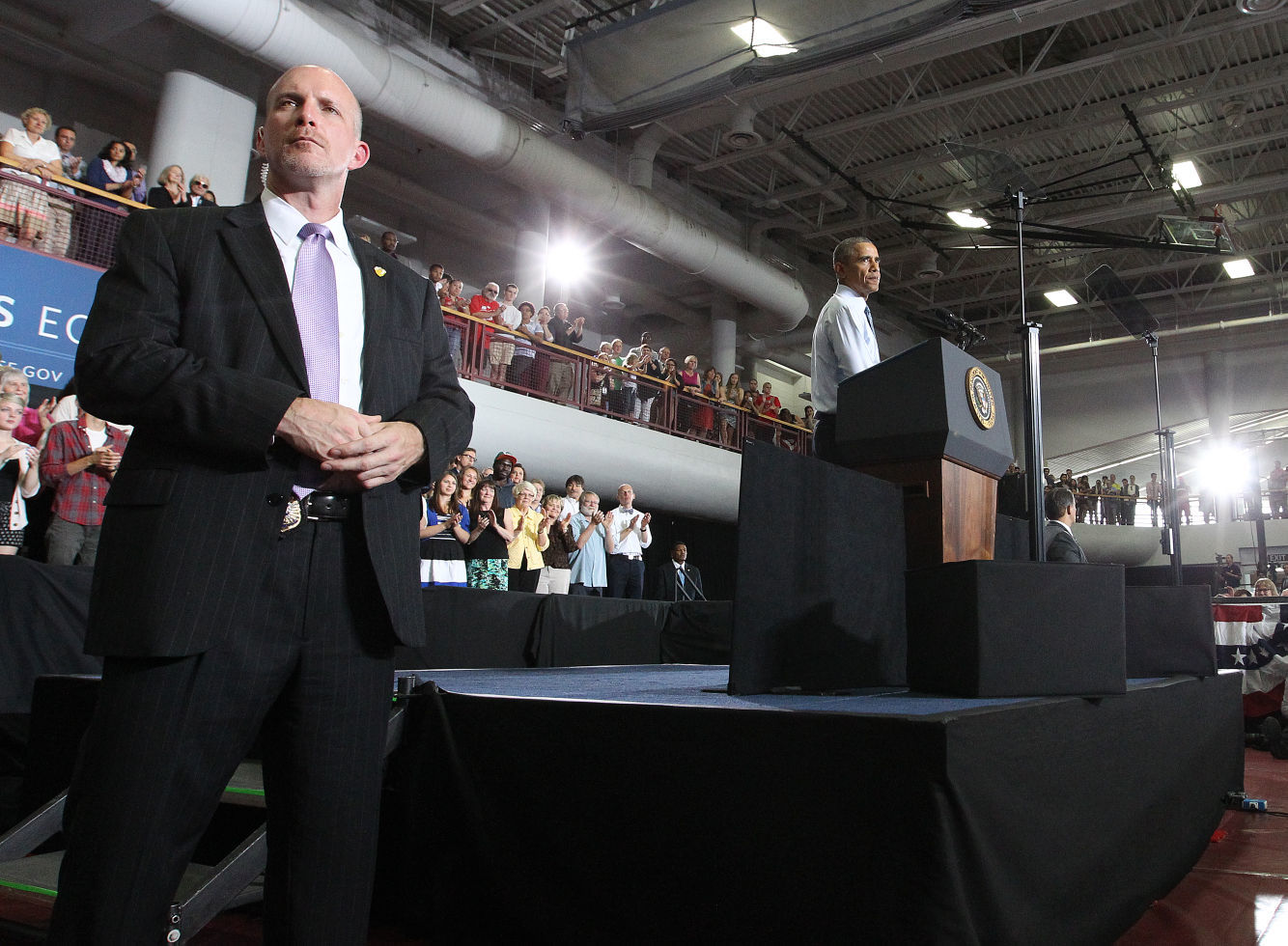 2015: President Barack Obama in La Crosse